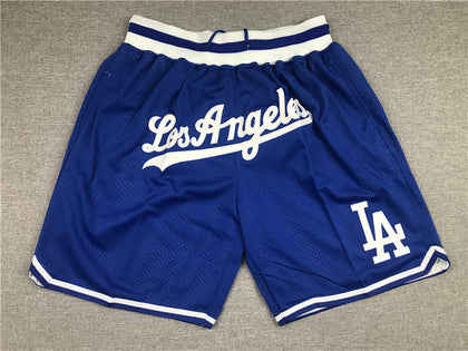 Pantaloncino Los Angeles Lakers Blu Con Tasche