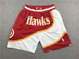 Pantaloncino Atlanta Hawks Con Tasche