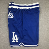 Pantaloncino Los Angeles Lakers Blu Con Tasche