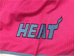 Pantaloncino Miami Heat Rosa Con Tasche