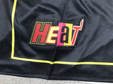 Pantaloncino Miami Heat Nero Con Tasche
